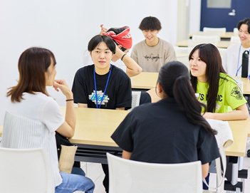 在学生との交流