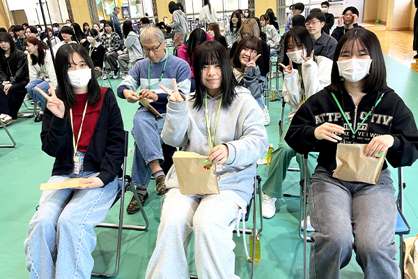 仙台赤門短期大学2026年新入生合同歓迎会の様子